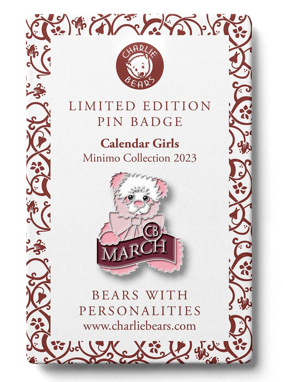 Pin Badge March