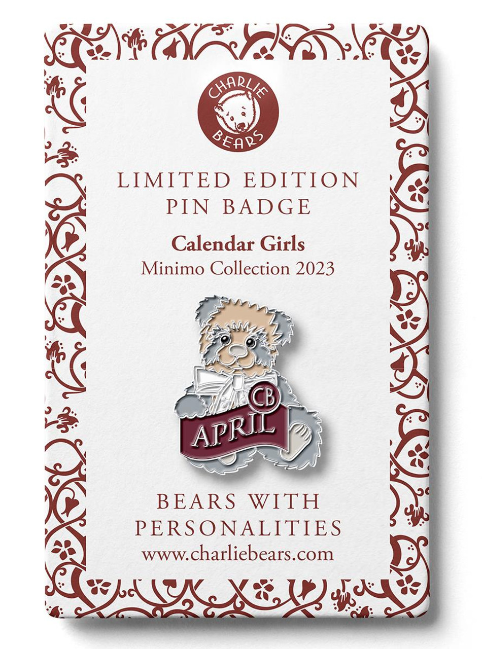 Pin Badge April